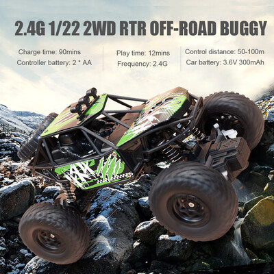 

003 122 24G 2CH 2WD High Speed RC Off-Road Car Monster Truck Children Gift Kids Toy