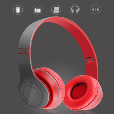 

Teamyo Bluetooth Headphone Noise Reduction Wireless Headphone Memory Card Support Earphone Headband For IOSAndroid PC