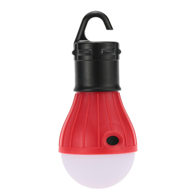 

1pc Outdoor Hanging 3 LED Lights Camping Tent Bulb Portable Fishing Lantern Lamp