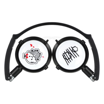 

KeeKa U-4 Headphone with Mic earphone for Iphone 5 5s 6 6plus Fashion cute cartoon stereo earphone mobile phone headset