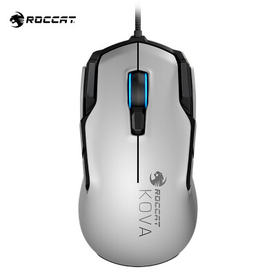 

German ice leopard ROCCAT ghost leopard Kova AIMO Amo gaming mouse wired mouse esport mouse RGB light effect white