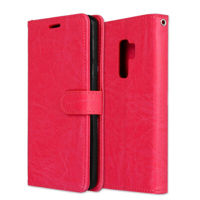 

MOONCASE Samsung Galaxy S9 3 Card Photo Frame Holster - Red