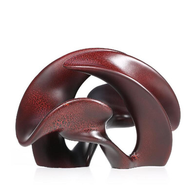 

Splash Abstract&Summarization Expressions Natural Crack Pattern Resin Statue Resin Abstract Art