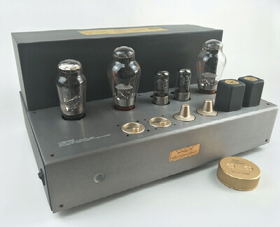 

Raphaelite CS30-MKII single ended HiFi integrated amp audiophile amplifier 300B vacuum tube with protective cover