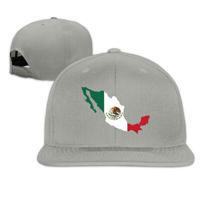 

Mexico Map Flag Adjustable Six-panel Baseball Cap