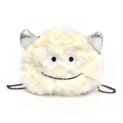 

2018 Halloween Woman Fashion mini cuteness Monster Shoulder bag chain Handbag
