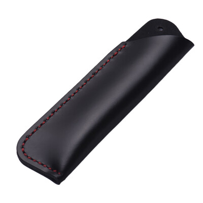 

Handmade Retro Vintage Full Grain Leather Pencil Case Pouch Pen Holder Organizer Bag Stationery Gift for Kids Students Artists Off