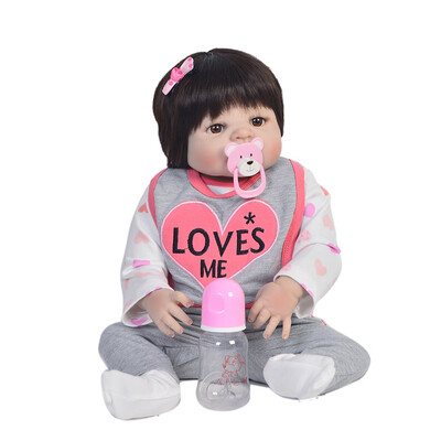 

White Skin Reborn Baby Full Silicone Vinyl Dolls Simulation Real Baby Realistic Girl&Boy Bonecas Reborn Toys Bebe Xmas Gifts