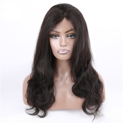 

Star Show 7A Brazilian Virgin Hair Body Wave Full Lace Wig For Black Women Human Hair Lace Wig Pre Plucked With Baby Hair