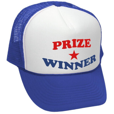 

Prize Winner - Winning Consolation Gift - Adult Trucker Cap Hat