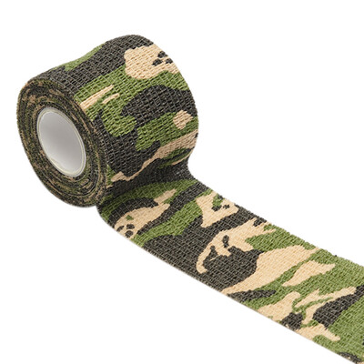 

Waterproof Roll Camo Stealth Tape Outdoor Hunting Tape Camouflage Self-adhesive Non-woven Fabric Bandage Tapes Cloths