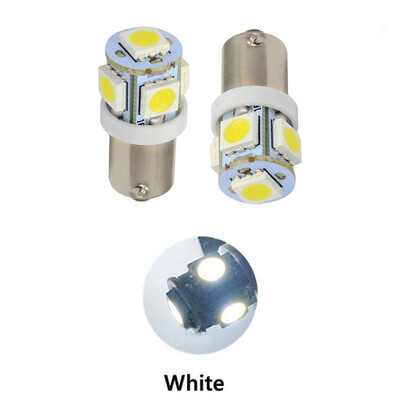 

Door Lights BA9S 5SMD 5050 12V T4W White Red Green Blue Yellow Car Indicators Bulb Tail Light Wedge Lamp