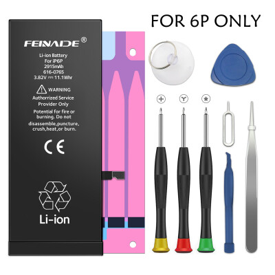 

FEINADE Replacement Battery iPhone 5G5S6G6P 6S6SP7G7P8G8PX Replacement Kit with Tools 0 Cycle Battery - 1 Years Warrant