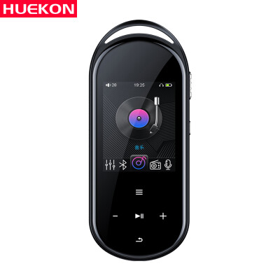 

HUEKON HK-M2 16G Sports MP3MP4 Music Player Mini Student Walkman E-book English Listening Card Outside Recording Pen Black