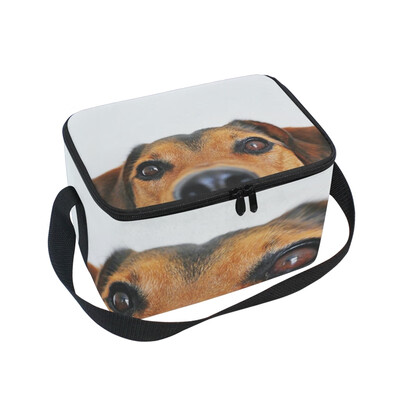 

ALAZA Lunch Box Insulated Lunch Bag Large Cooler Sweet View Dog Tote Bag