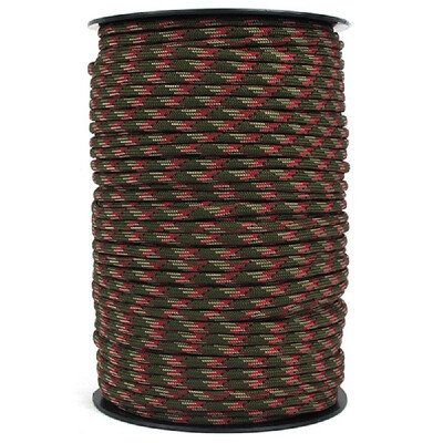

100M 550 Type Parachute Cord Paracord Lanyard Rope 9 Strand Cores Rescue Tent Hiking Rope Roll