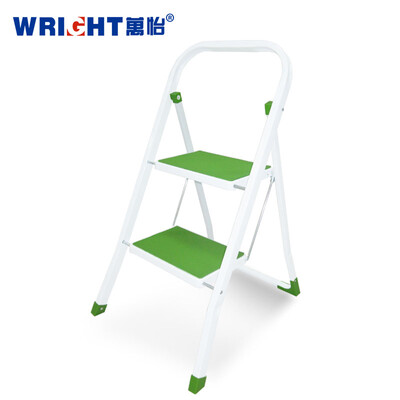 

Courtyard WRIGHT Household Ladder Folding Ladder Mini Indoor Anti-skid Two Step Ladder Portable Herringbone Green WR2065