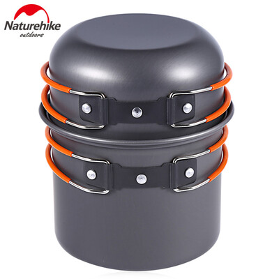 

NatureHike Outdoor Camping Travel Tableware Cookware Utensil Portable Picnic Pot Set 2 - 3 Persons Available