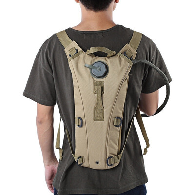 

Portable 3L Water Bag Canteen Bottle Backpack Outdoor Tool