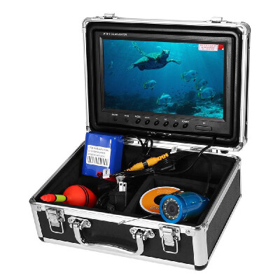 

Lixada Portable 9 inch LCD Monitor Fish Finder Waterproof Underwater Fishing Camera 24 PCS LED Lamps 15M Cable for Sea Fishing