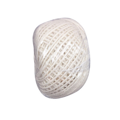 

50m Colorful Jute Twine Hemp Rope String Packing Wrapping Ribbon Crafting Cord for Arts Crafts DIY Gift