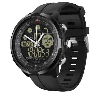 

Zeblaze VIBE 4 HYBRID Smart Watch Remote Camera 290mAh 124-Inch FSTN Full View Display Screen Watch BT40 5ATM Waterproof Sports