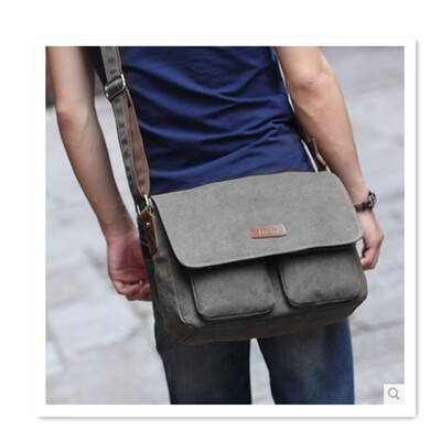 

Casual canvas mens large shoulder bag shoulder bag retro Messenger bag mens casual bag mens Messenger bag handbag