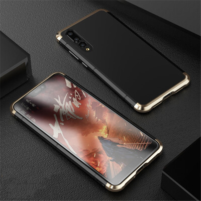 

BOBYT Luxury Metal Frame For HUAWEI P20 Case 3in1 Shockproof Aluminum Bumper PC Slim Back Cover For HUAWEI P20 Pro Phone Case