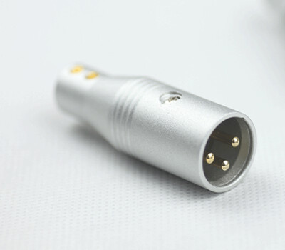 

Copper Colour HiFi XLR-V Balanced Signal XLR Plug Male Head Female Head Gold-plated Connector