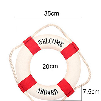 

Supply lifebuoy home decoration Mediterranean style crafts factory direct foam lifebuoy