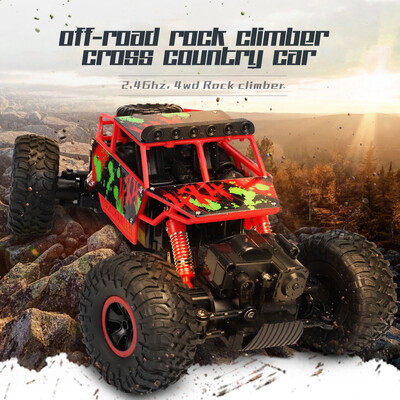 

X Power S-001 24GHz 118 4WD Double Servo High Speed RC Rally Car Off-road Rock Climber Cross Country Car