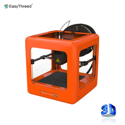 

EasyThreed Nano Entry Level Desktop 3D Printer for Kids Students No Assembling Quiet Working Easy Operation High Accuracy
