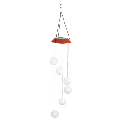 

Solar Powered Color Changing LED Wind Chimes Decoration Lamp