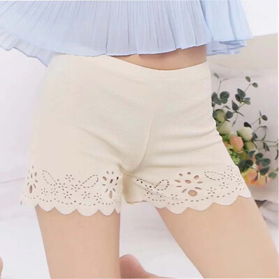

Aa-shop Women Saftey Hollow Short Pants Lace style Leggings