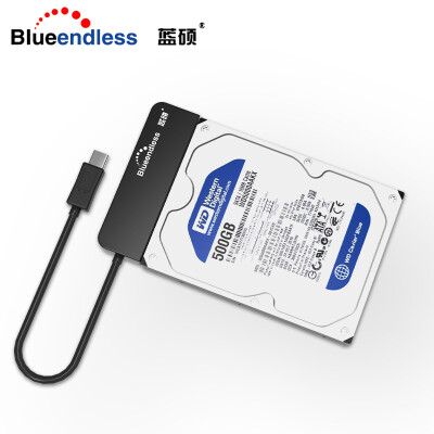 

Lan Shuo BLUEENDLESS US25C3 25 mobile notebook hard drive box Type-c easy drive line USB30 to SATA serial port