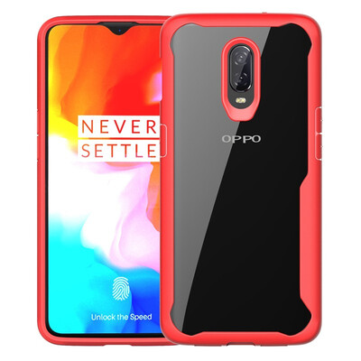 

Goowiiz Phone Case For OPPO R17 Luxury HD Clear Acrylic TPU Silicone Prevent falling Full protection