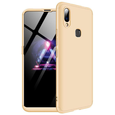 

MOONCASE Vivo Nex A Rear Fingerprint Three-Segment All-Inclusive Shield - Gold