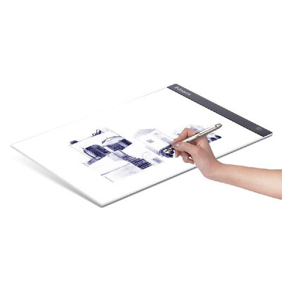 

Aibecy Portable A3 LED Light Box Drawing Tracing Tracer Copy Board Table Pad Panel Copyboard with Memory Function Stepless Brightn