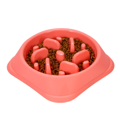 

Dog Food Bowl Anti-Choke Slow Feeder Fun Interactive Pet Bowl Non-Slip Healthy Eating Food Water Bowl for Dogs