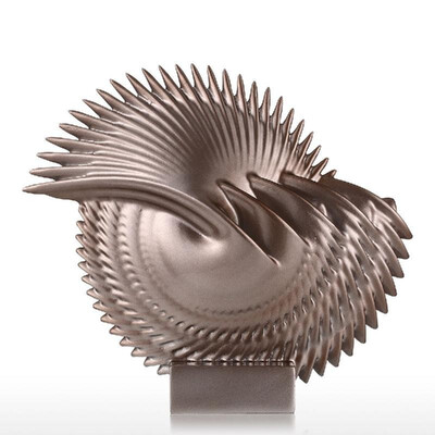 

Leaves Tomfeel Resin Sculpture Home Decoration Original Design Spine Leaf