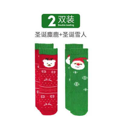 

0-3-year-old baby thick cotton socks baby warm stockings new boys&girls autumn&Winter Christmas socks