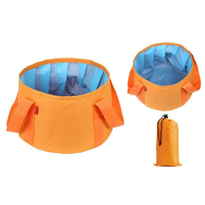 

125L Ultra portable folding basin foot soaking basin wash bucket outdoor travel camping fishing can be filled with hot water
