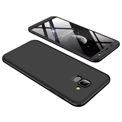 

MOONCASE Samsung A6 2018 three-section all-inclusive shield - black