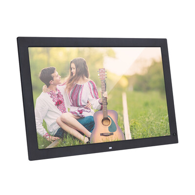 

185" Wide Screen 1366 768 High Resolution LED Digital Photo Frame Digital Album with Remote Control Motion Detection Sensor Sup