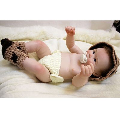 

Lifelike 22 55cm Full Body Silicone Reborn Baby Doll Cute Ethnic Girl Baby Doll Toy For Sale Child Christmas Gift Kid Playmate
