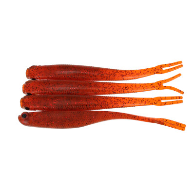 

A FISH LURE Soft Fishing Lures Long Tail Artificial Bait 4pcs