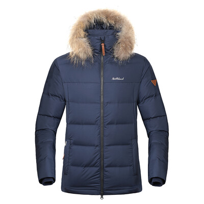 

NORTHLAND 2018 autumn&winter down jacket Roel mens one-piece woven down jacket deep navy male 18096A
