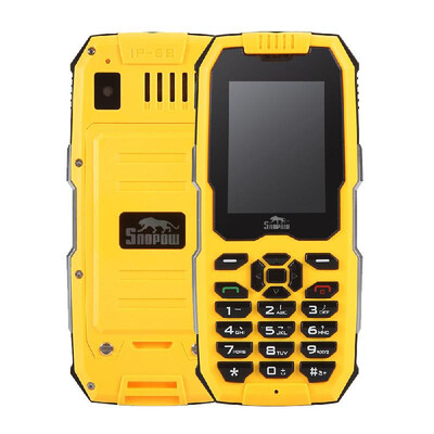 

Snopow M2 2G Rugged Feature Mobile Phone IP68 Waterproof Dustproof Shockproof Loud Speaker 2500mAh 24inch GSM