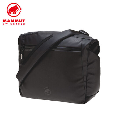 

Mammoth Mammut One Shoulder Messenger Bag Commuter Bag Strong Wearable Multifunction Commuter Travel Training Shoulder Messenger Bag - 14L 2810-00060 Black
