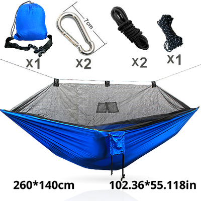 

Mosquito Net Hammock Extra Strong Nylon Camping Hammock Reversible Compact Lightweight